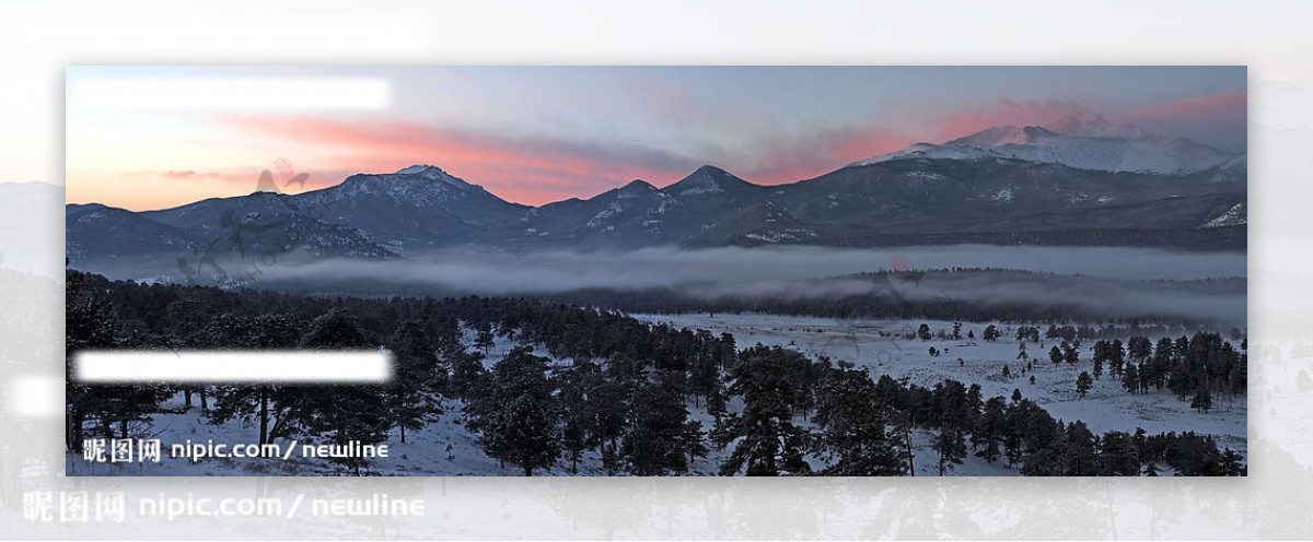 Alpine的晨曦图片
