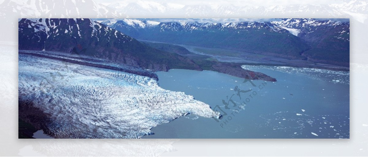 高原冰川图片
