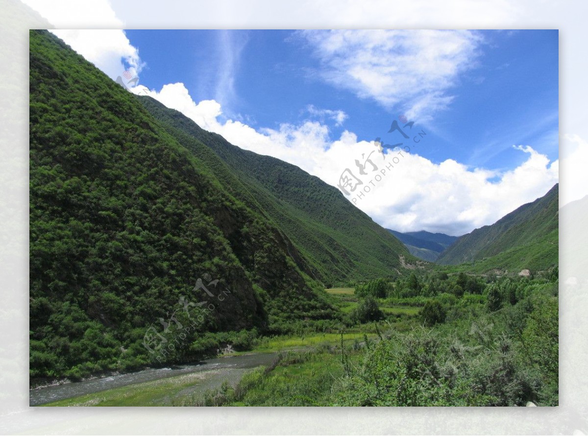 西藏山水自然风景图片