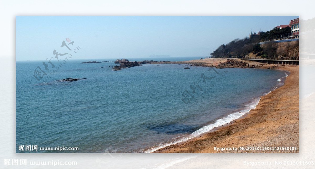 夏季海边风景图片