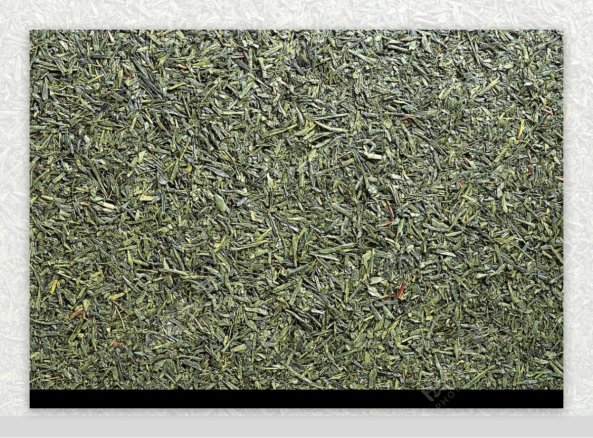 绿茶龙井材料纹理图片
