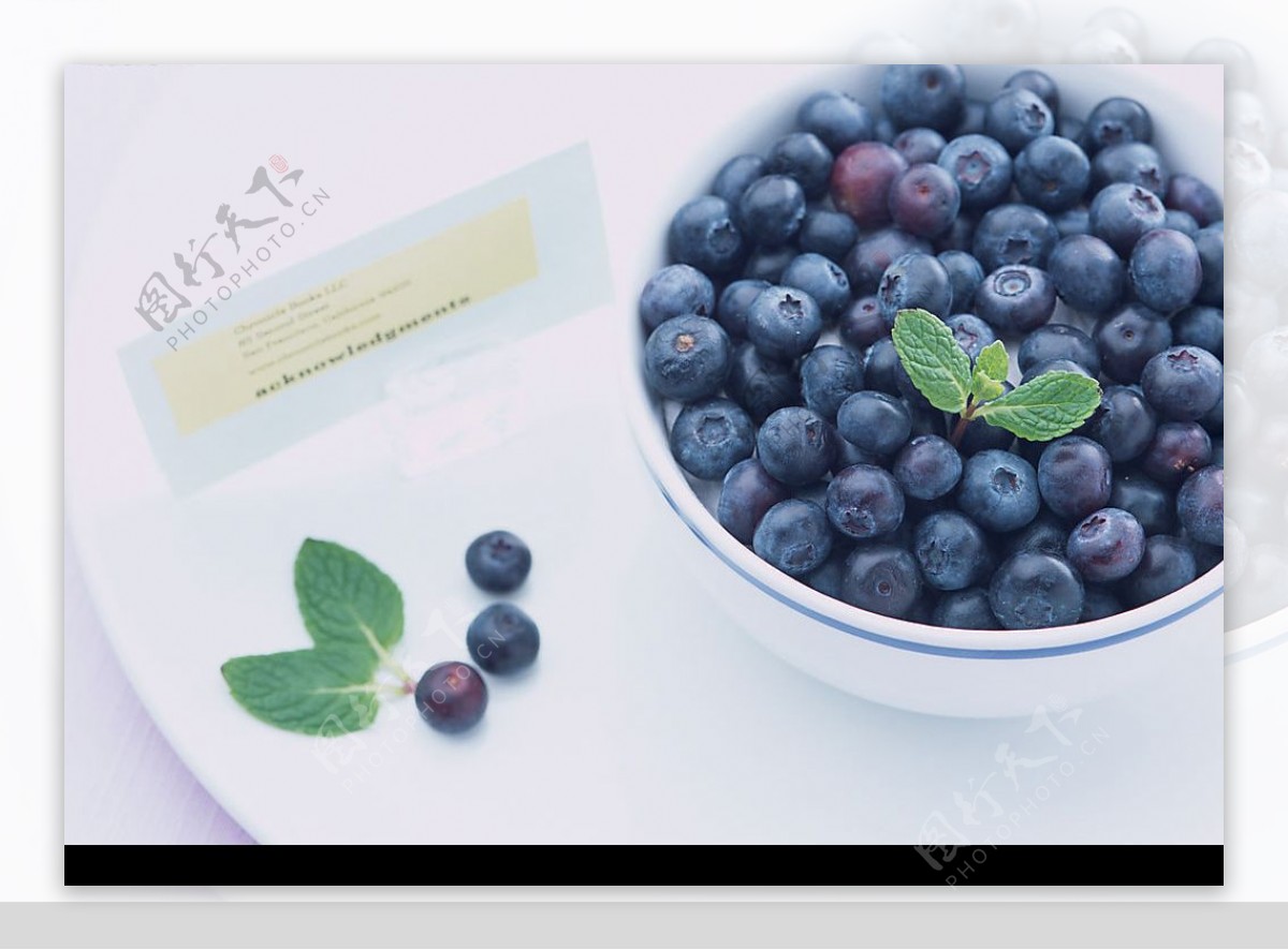 美味藍莓图片