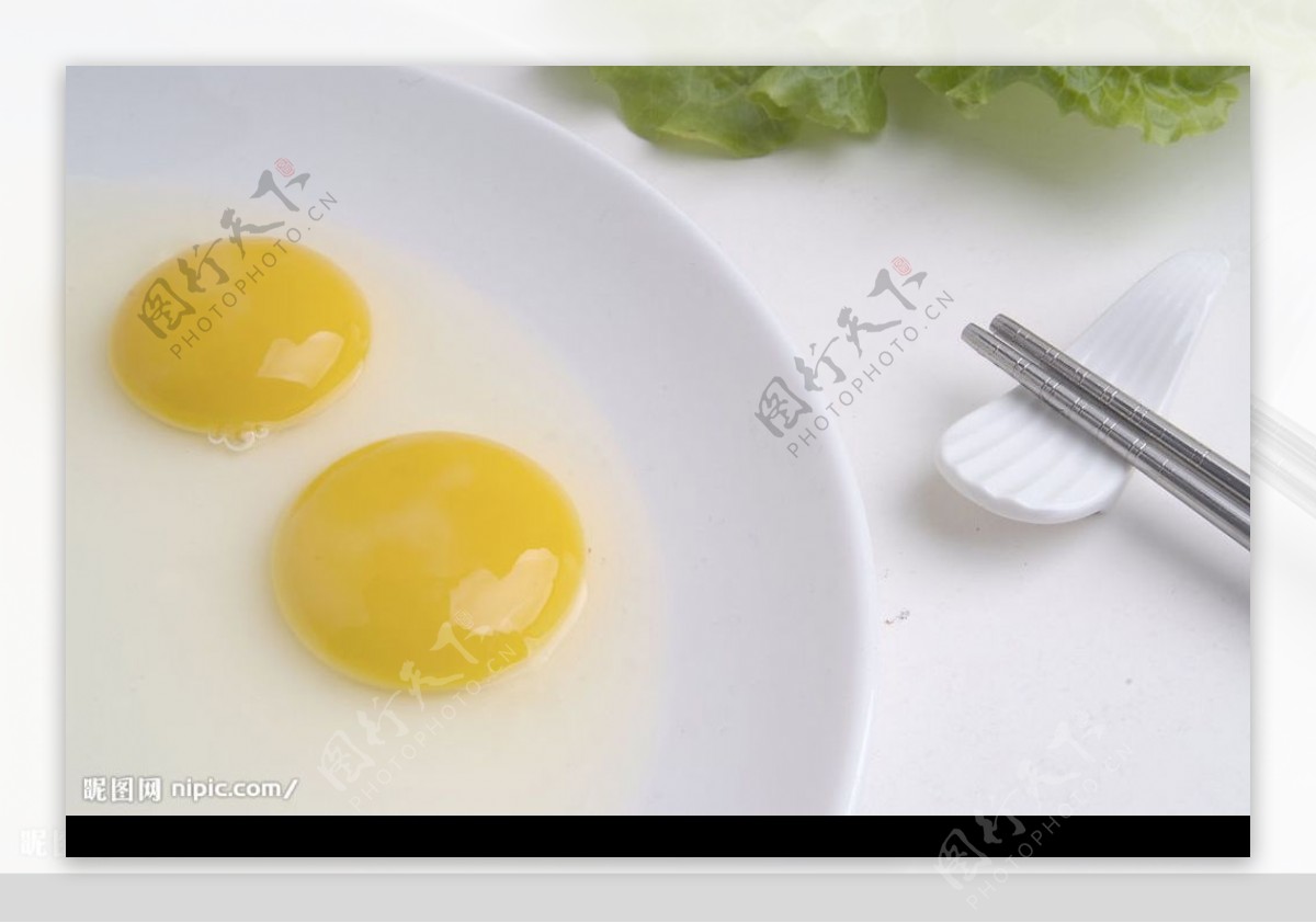 鸡蛋蛋黄双黄蛋图片