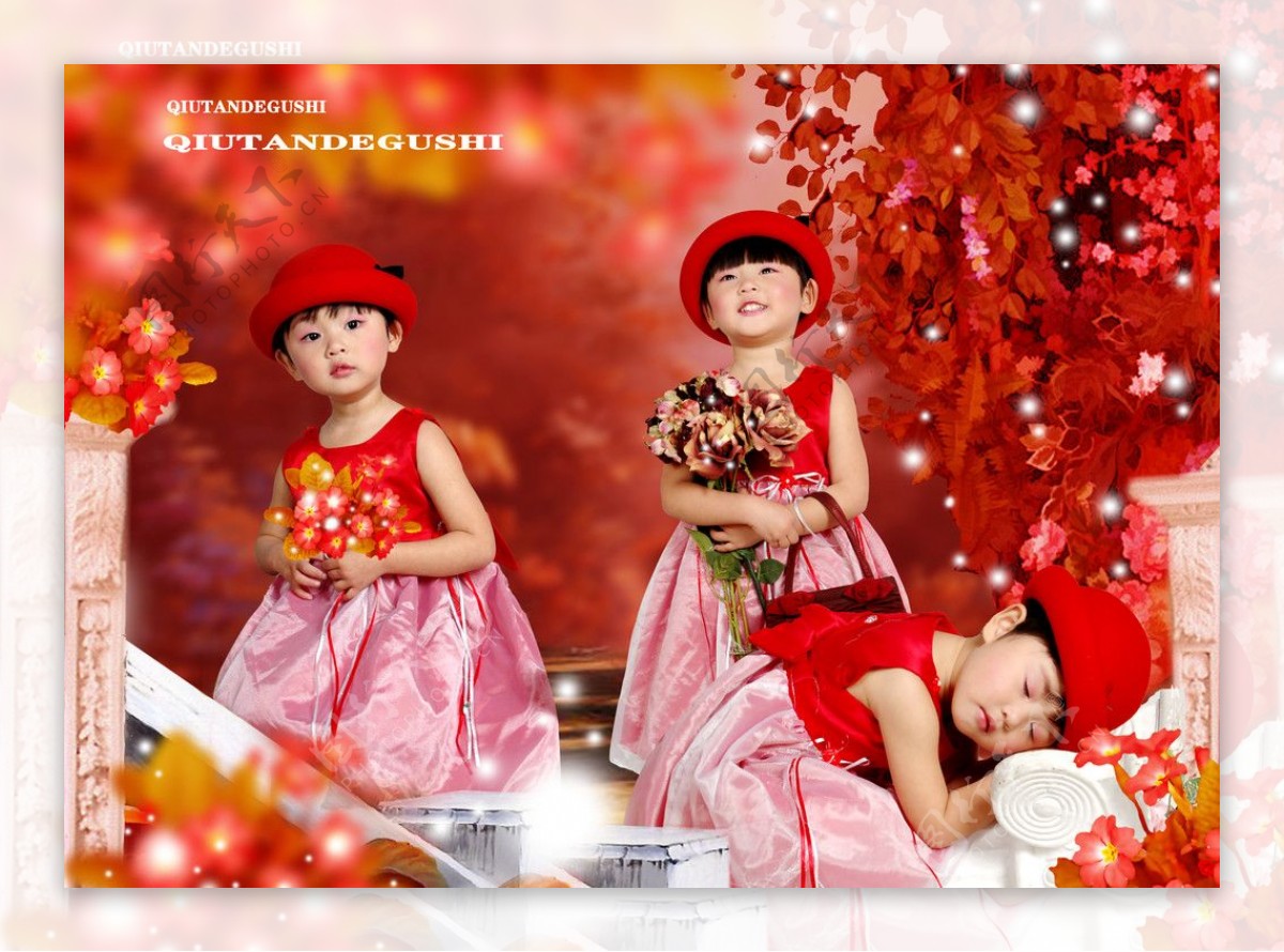 美丽童话小红帽儿童幼儿园图片