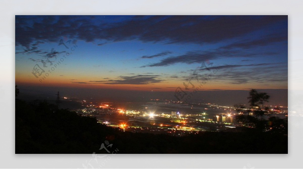 襄阳夜景图片