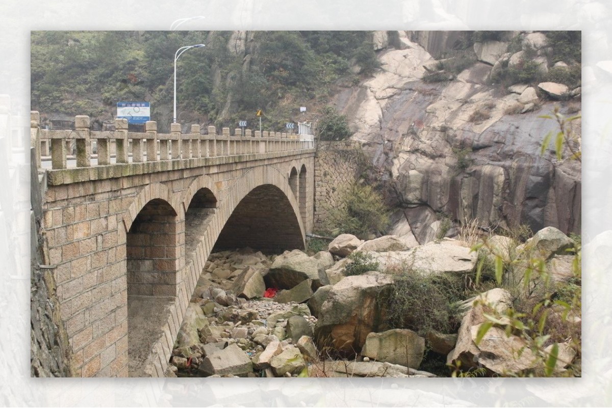 瑶溪石拱桥图片