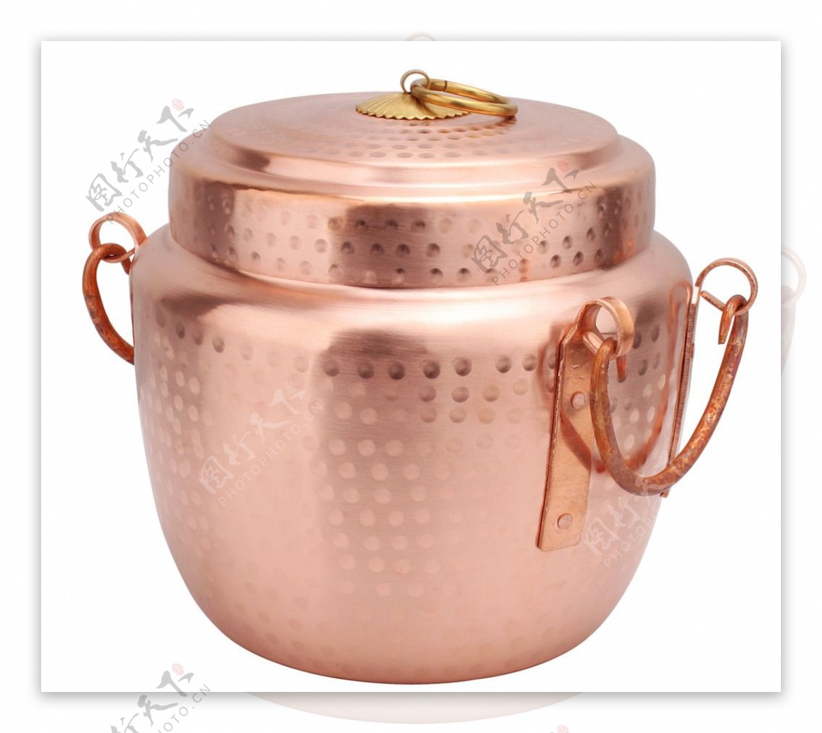 纯紫铜罐煮饭罐铜罐图片