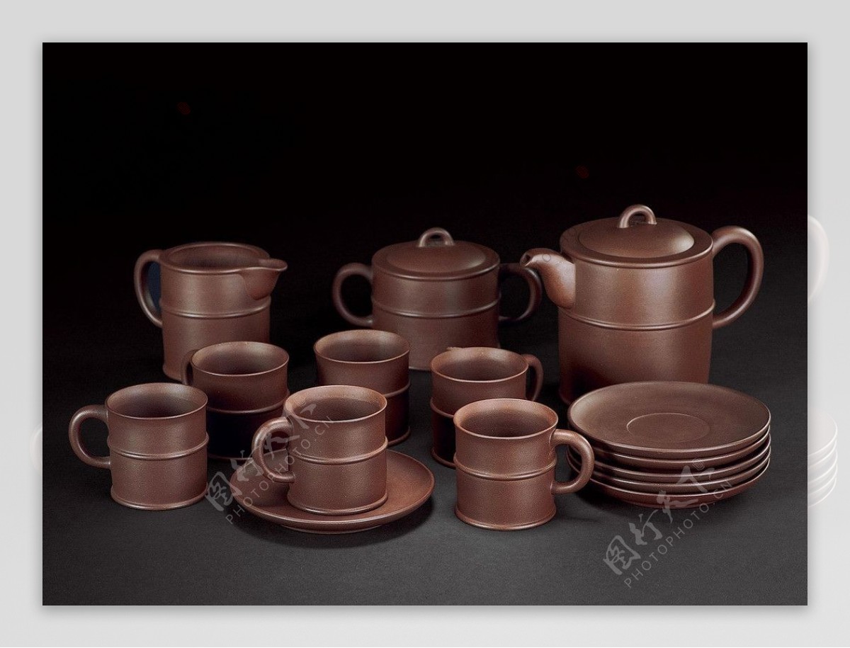 紫砂套装茶具图片