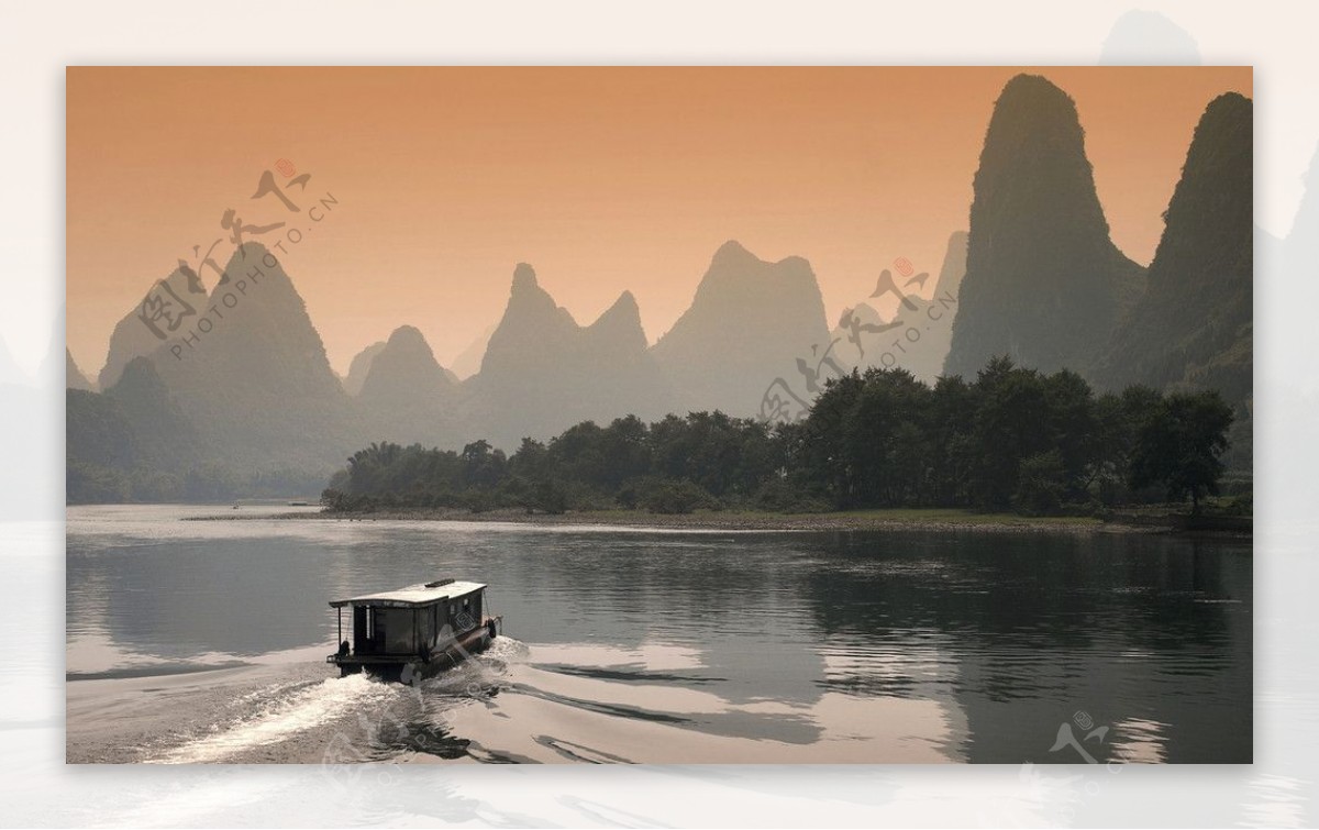 桂林山水宜人图片