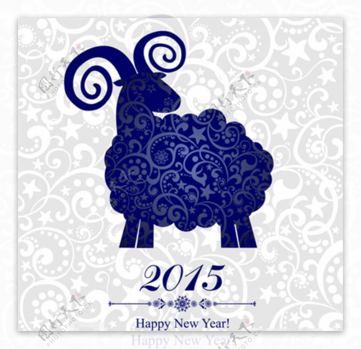 2015羊年背景图片
