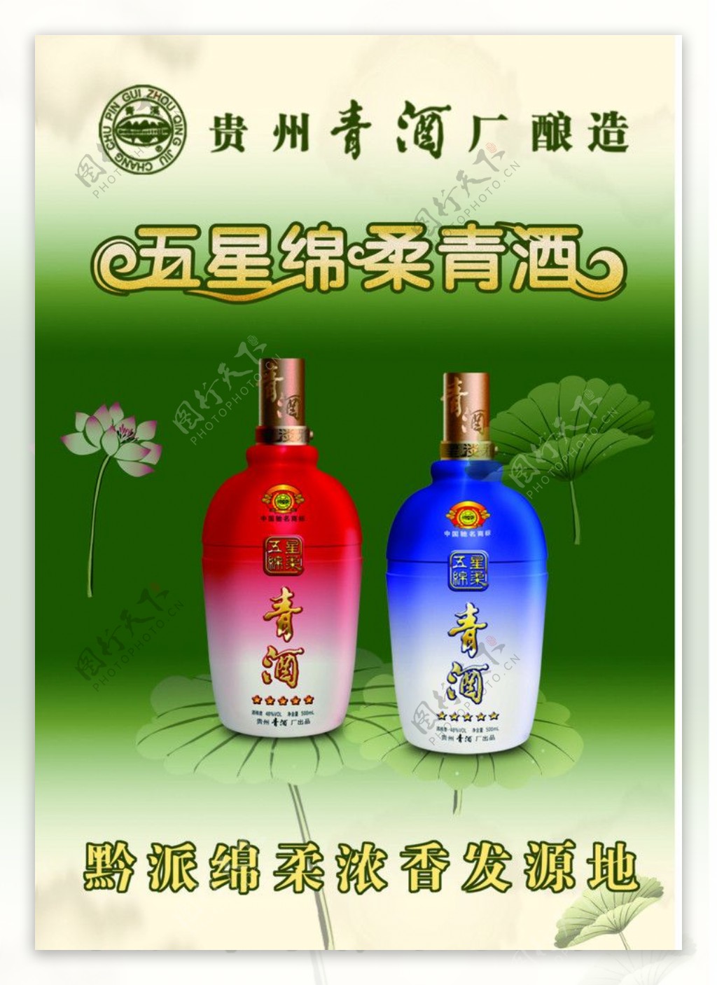 洞藏青酒图片