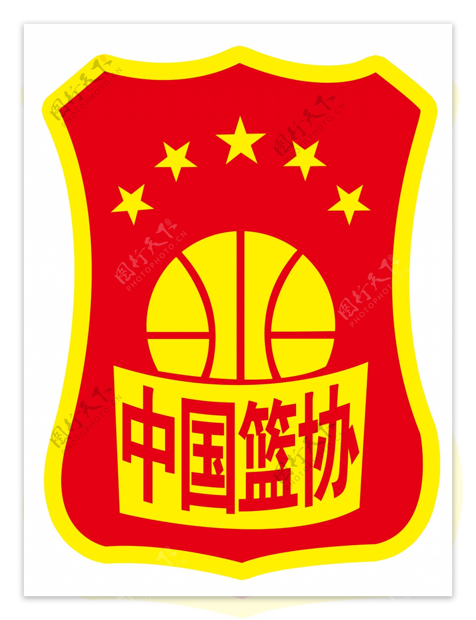 篮球协会标志图片