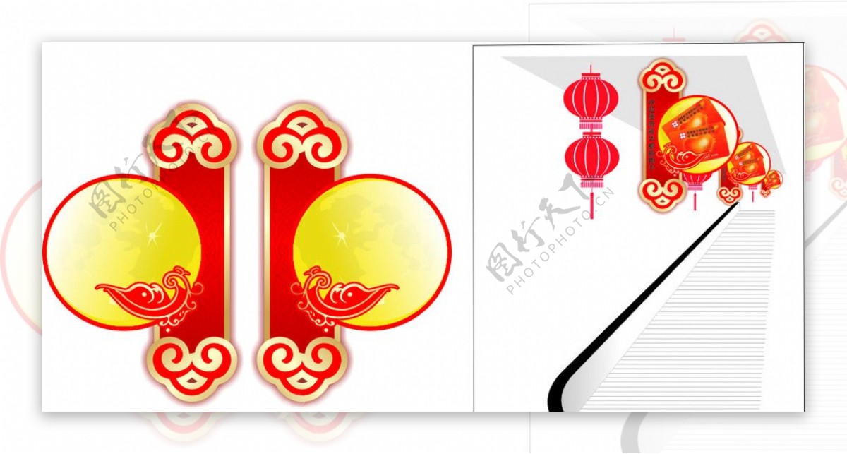 中秋节吊饰设计图片