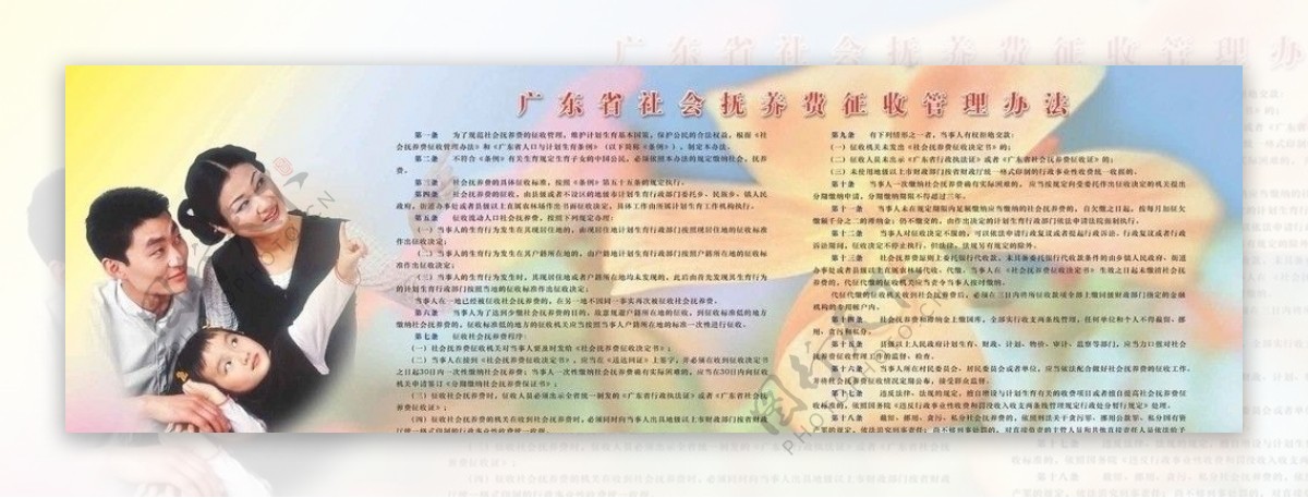 广东省社会抚养费征收管理方法图片