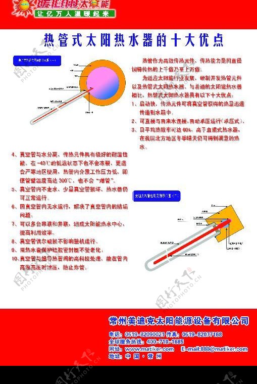 太阳能热水器十大优点图片