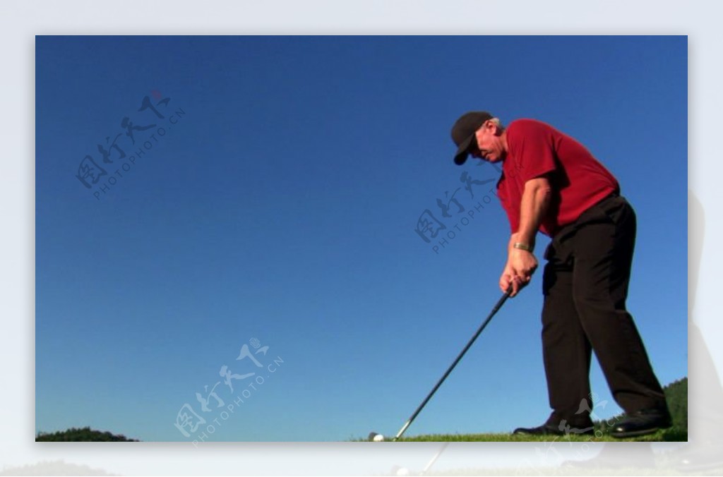 阳光下的高尔夫图片