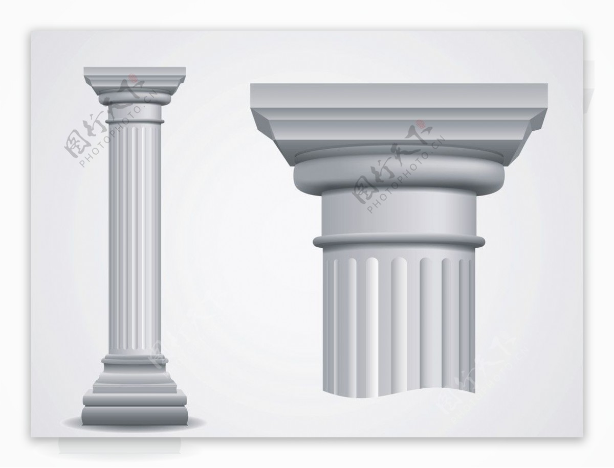 罗马柱图片素材-编号39314275-图行天下