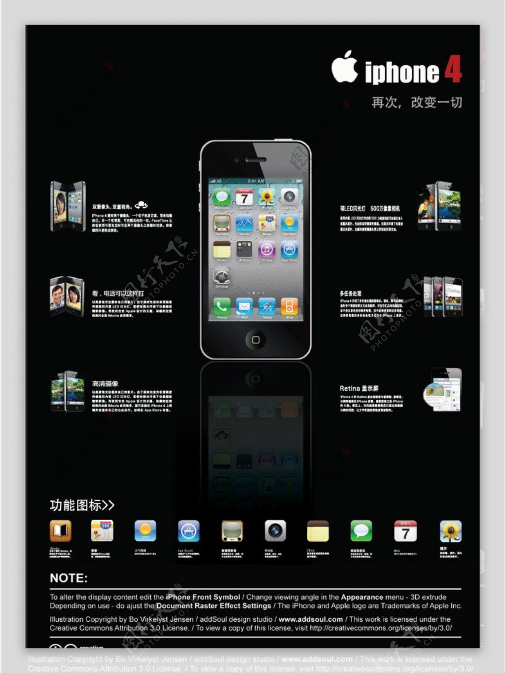 iphone4排版图片