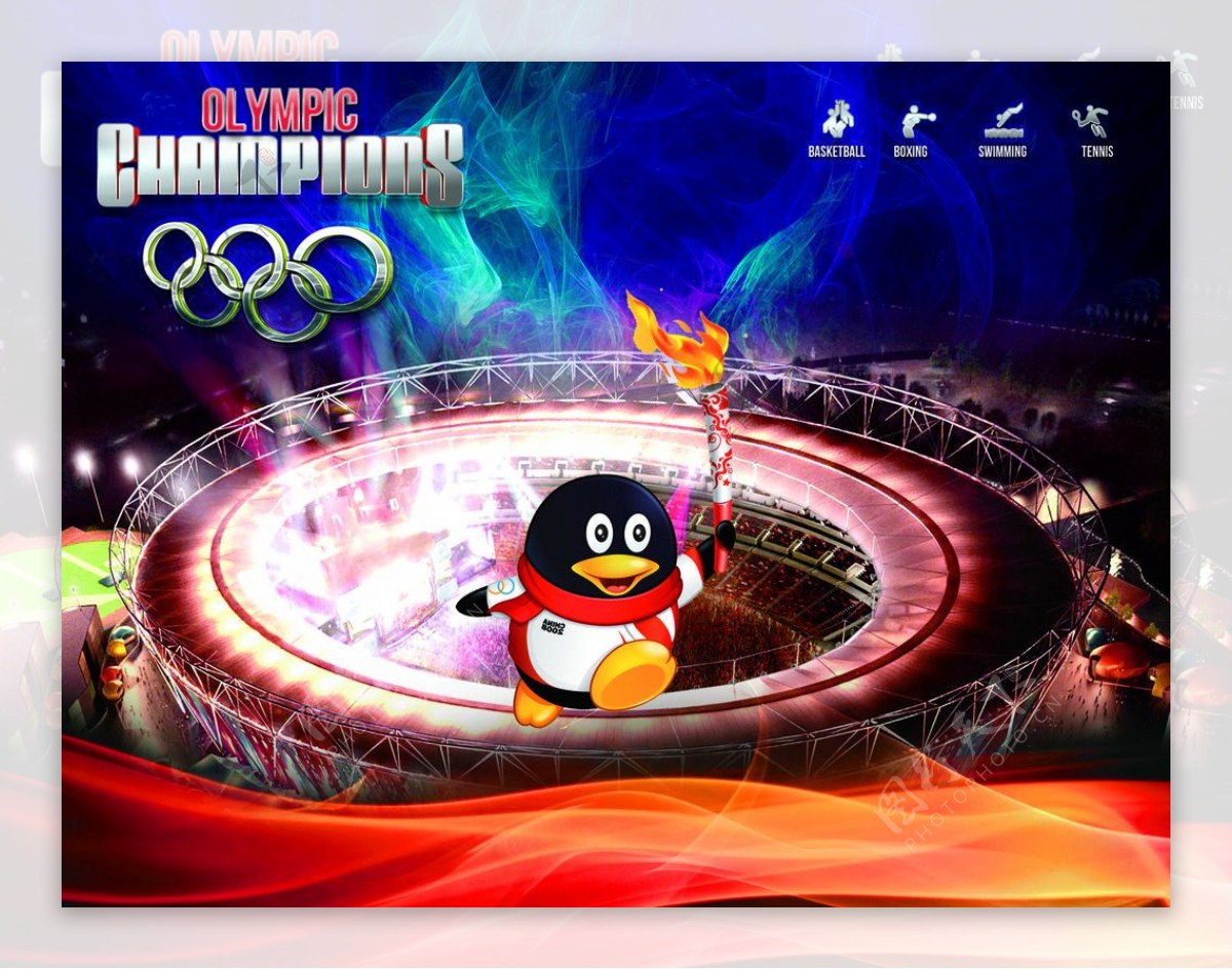 广告图海报奥运图片