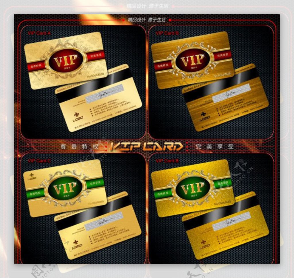 VIP精品套卡图片