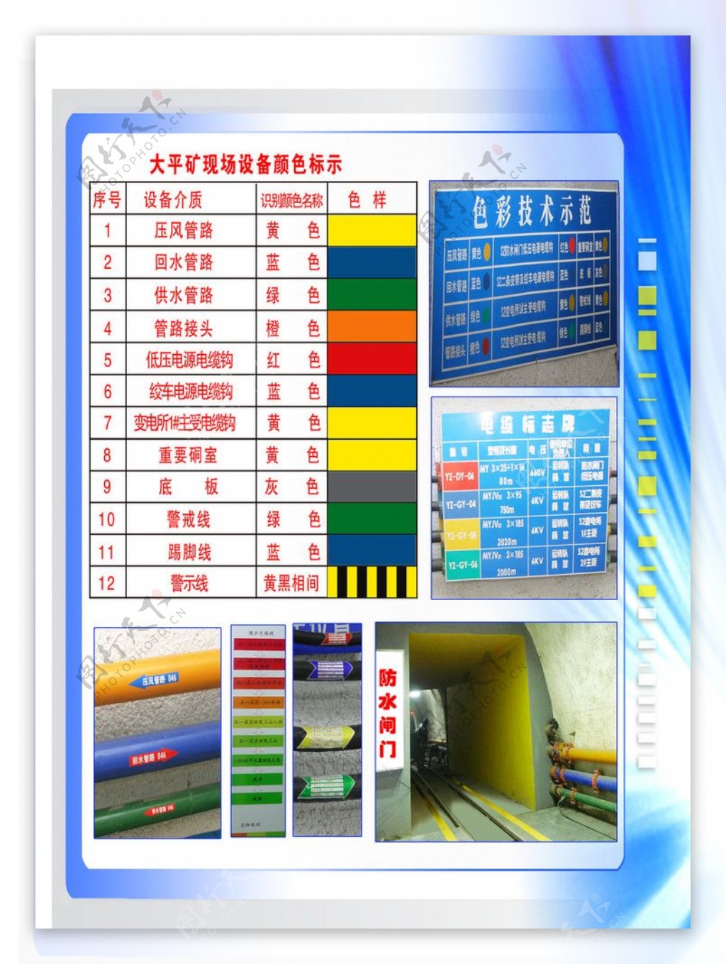 煤矿色彩技术与管理图片