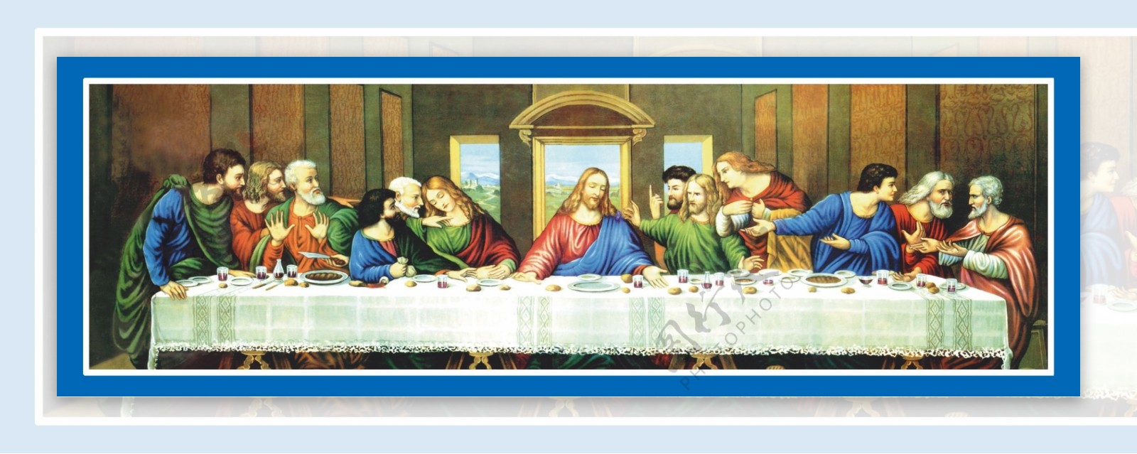 最后的晚餐基督教会图片