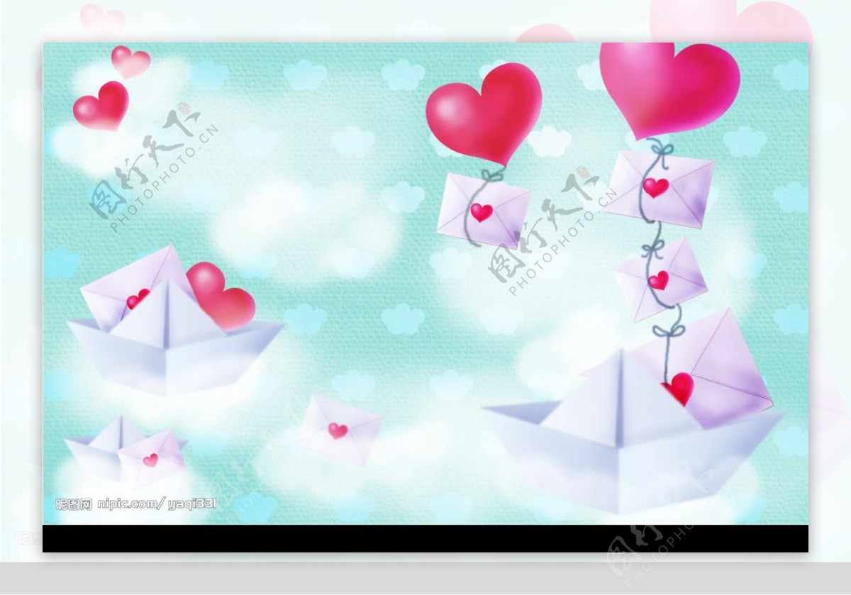 韩国爱情模板图片