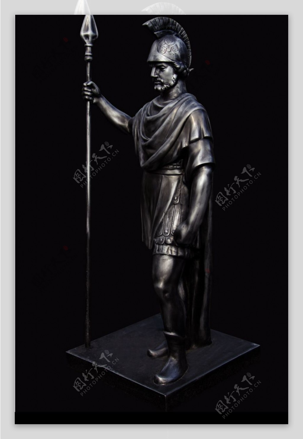 罗马士兵雕塑图片