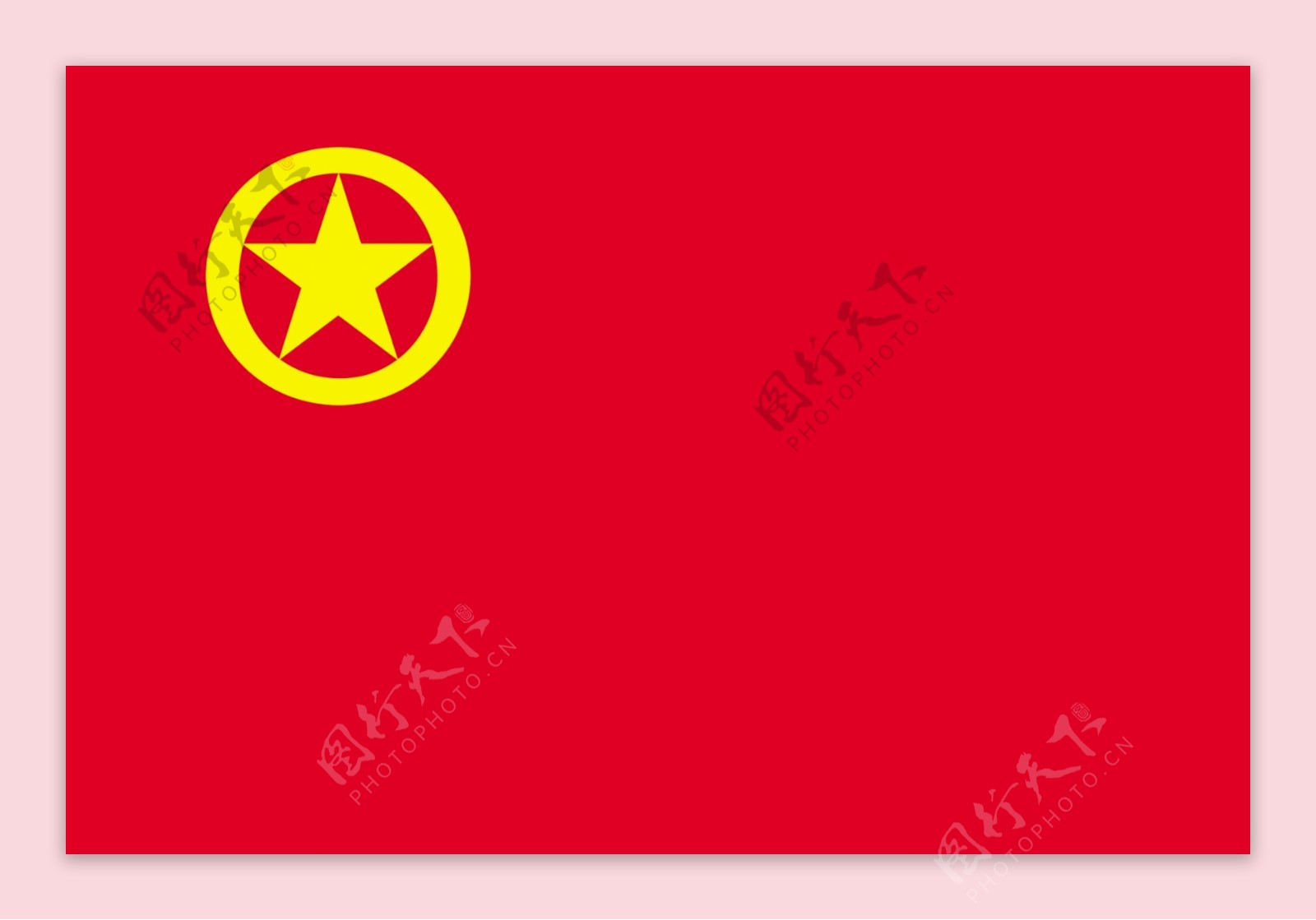 中国共青团旗图片