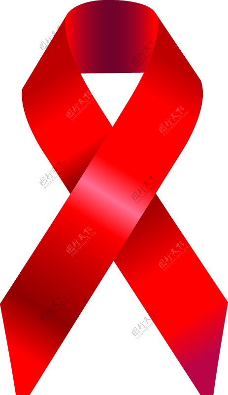 艾滋病红丝带图片