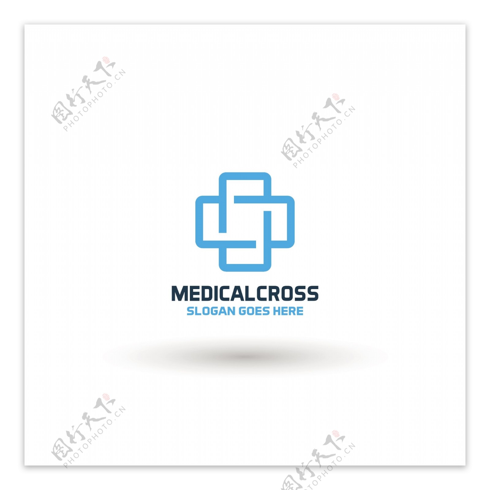 医疗十字商业标识