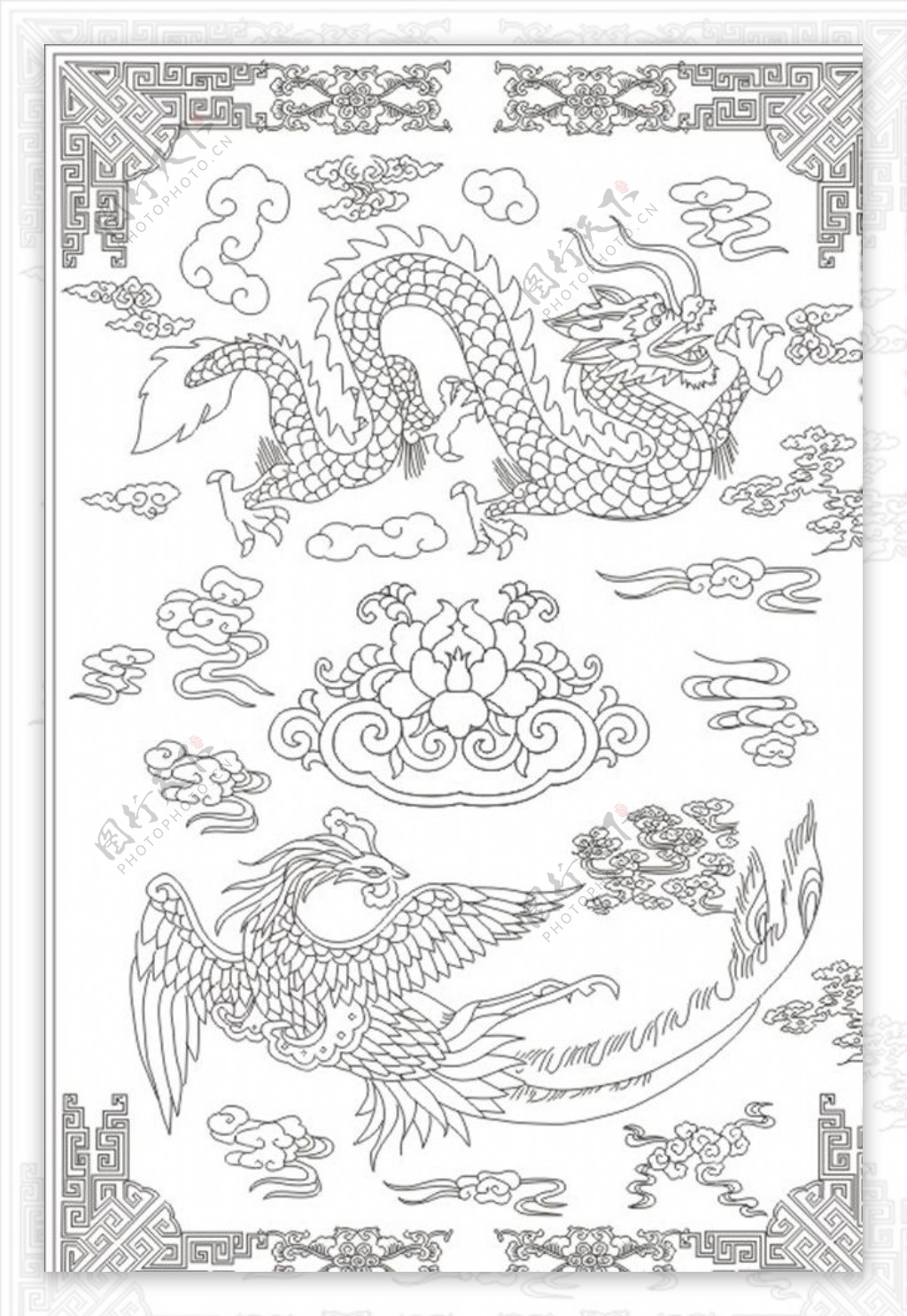 线描图图片素材-编号22594448-图行天下