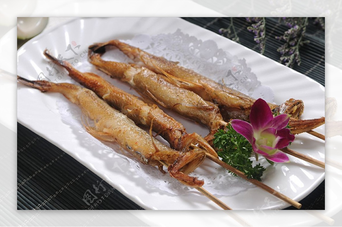 石浦烤虾孱串