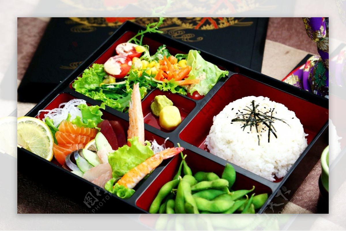 产地货源新款木纹盖塑料双层饭盒 日式学生成人用便携午餐便当盒-阿里巴巴