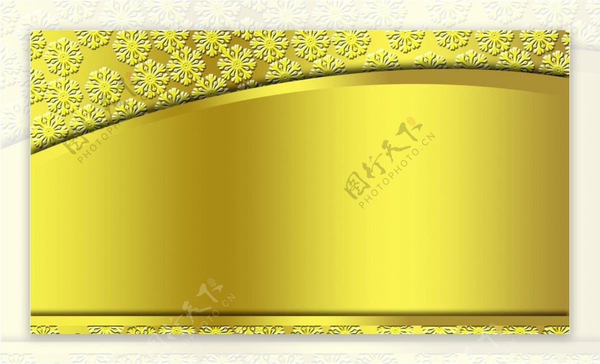 金黄色名片模板2016