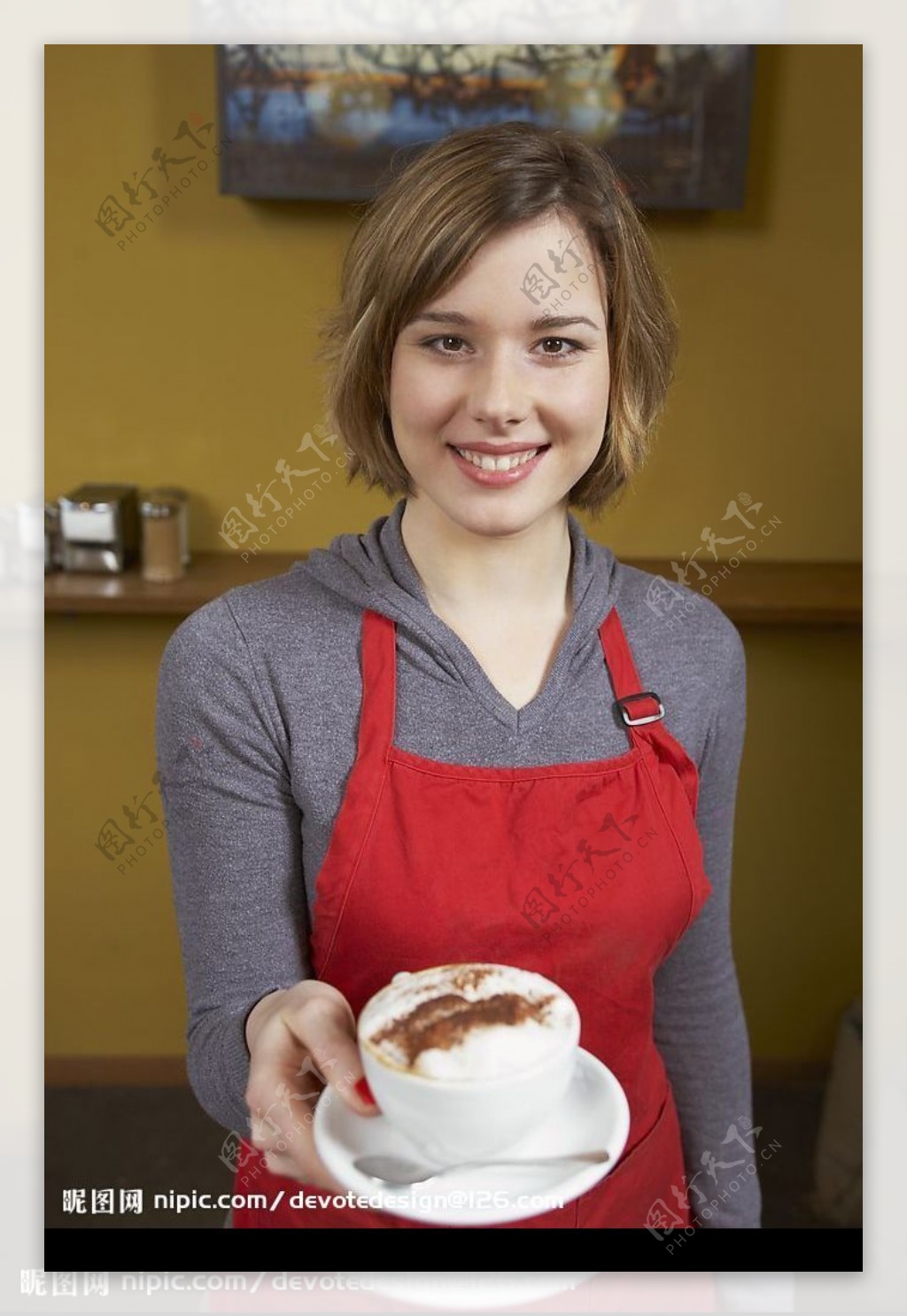 咖啡店服务员