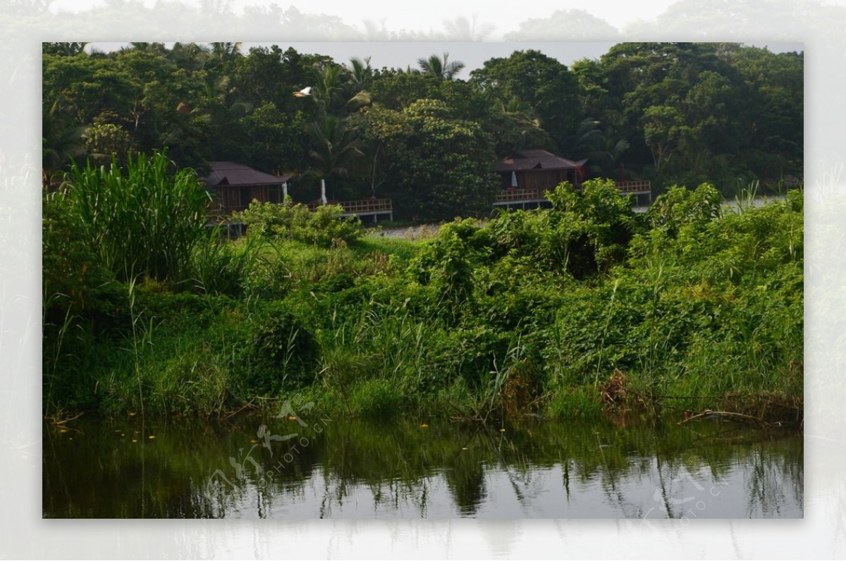 湖景