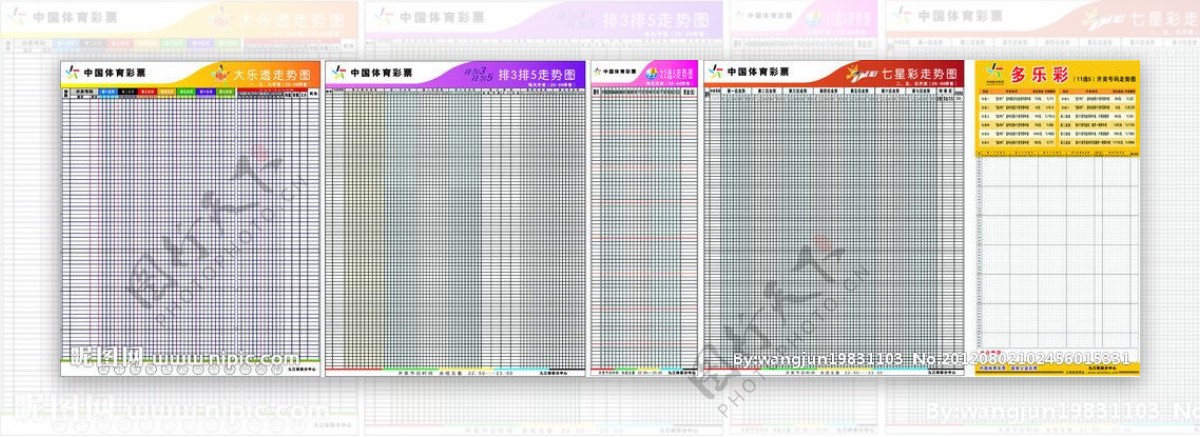 中国体育彩票全套走势图