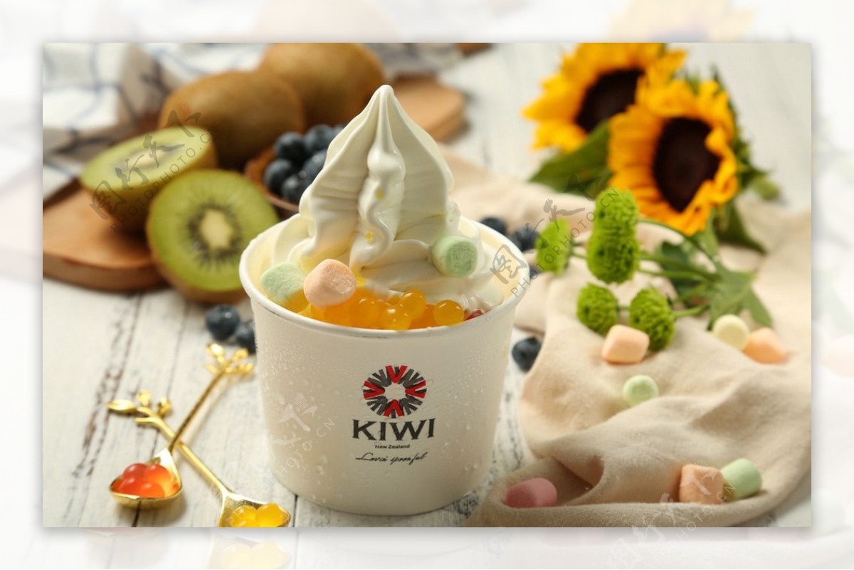 KIWI酸奶冰激凌