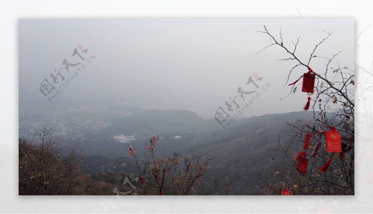 香山山顶风景