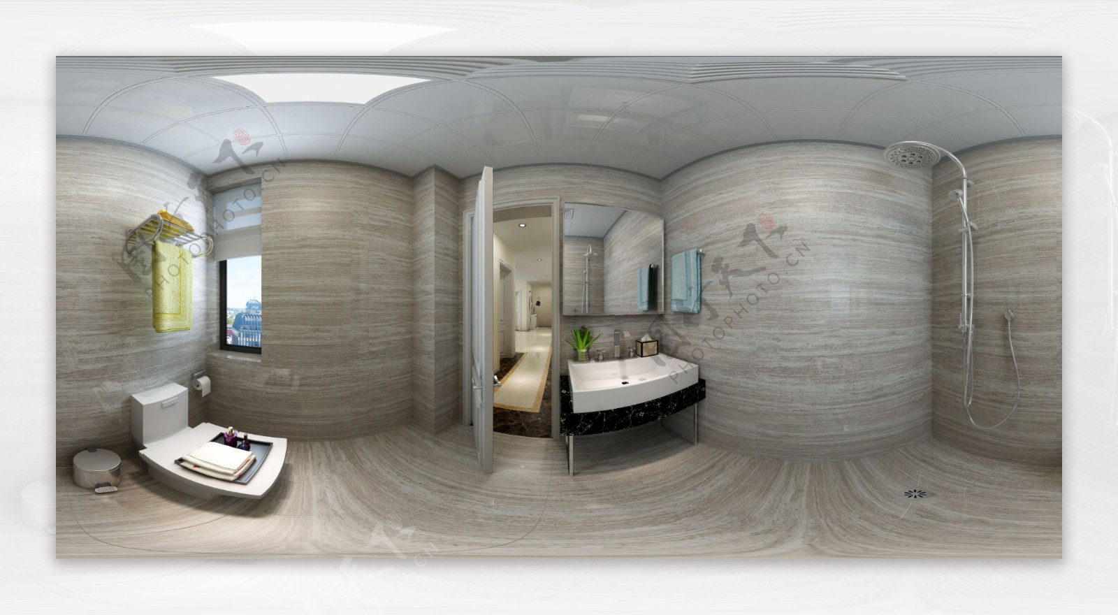 北欧风格360-设计效果图-建E室内设计网