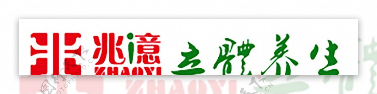 兆意立体养生logo