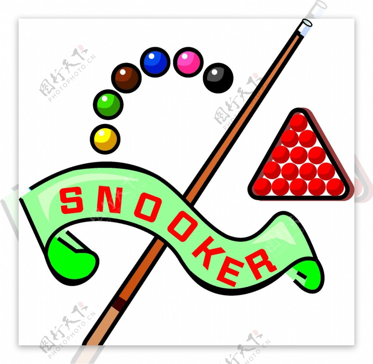斯洛克台球标志logo
