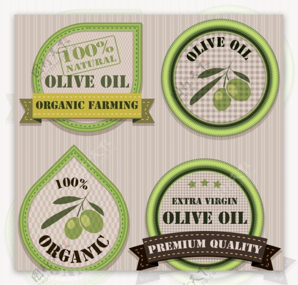 橄榄油标签logo