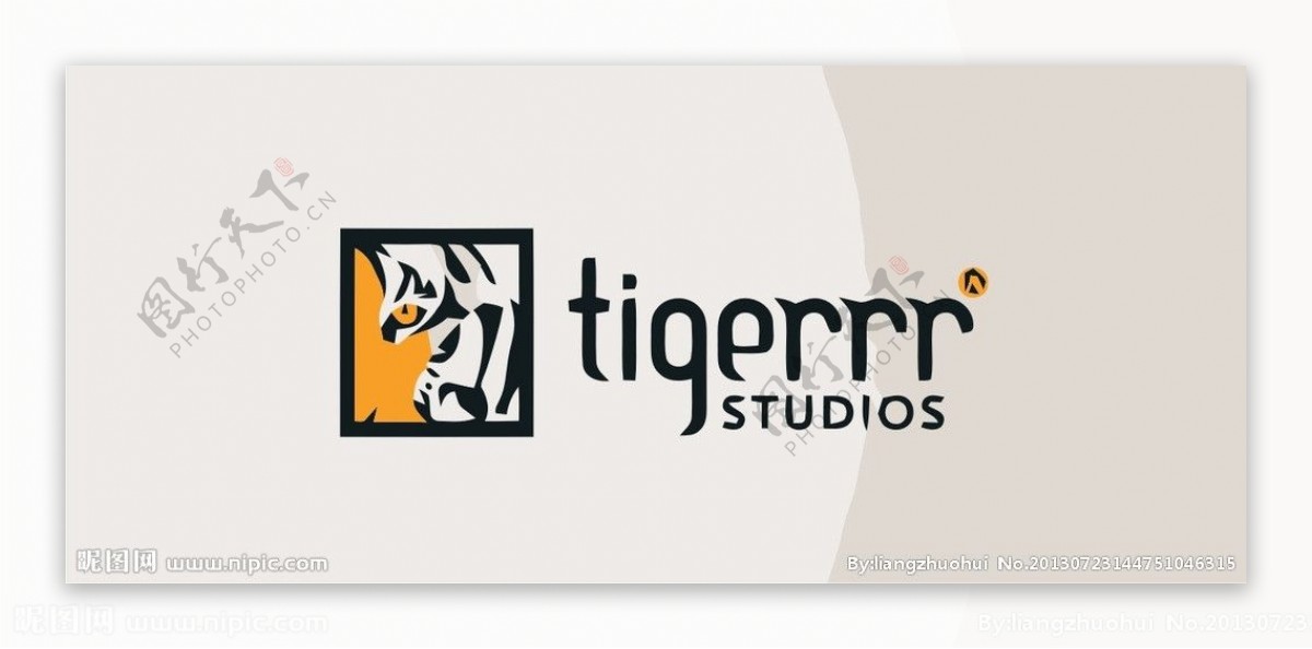 老虎logo图片素材-编号23484128-图行天下