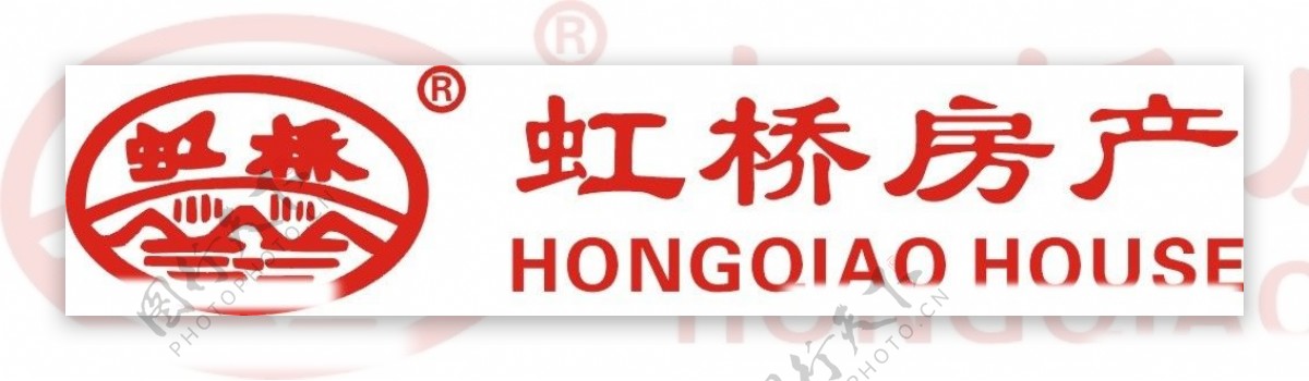 惠州市虹桥房产LOGO标志