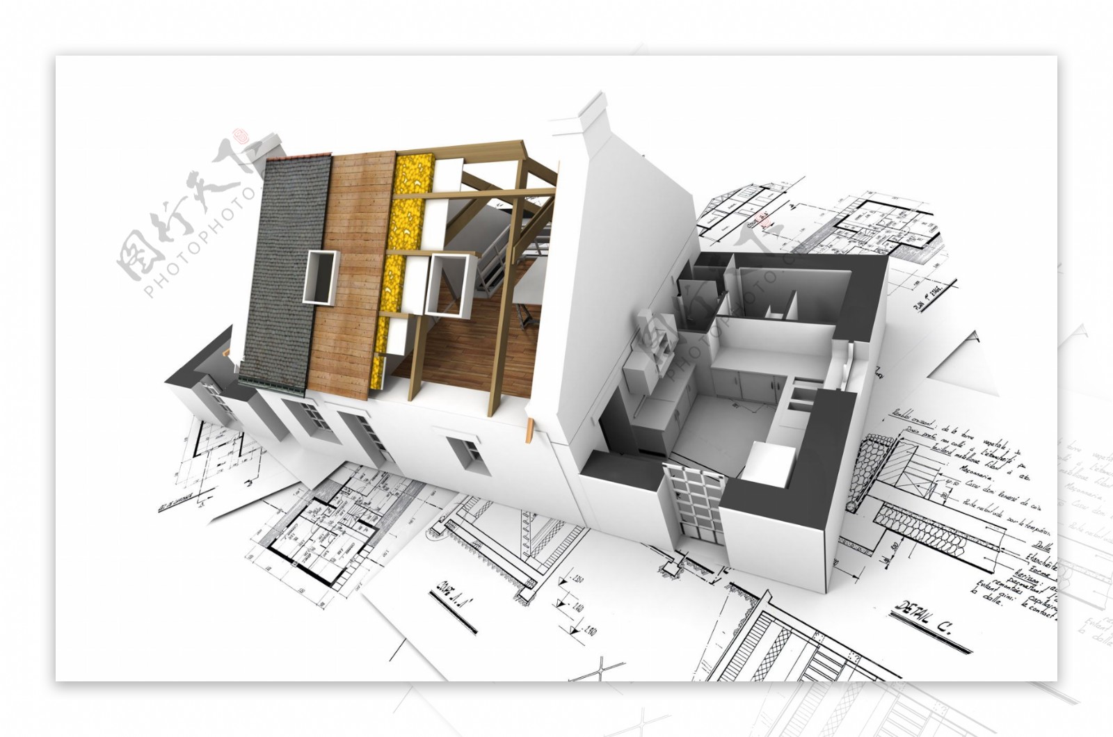 3DMAX房子模型