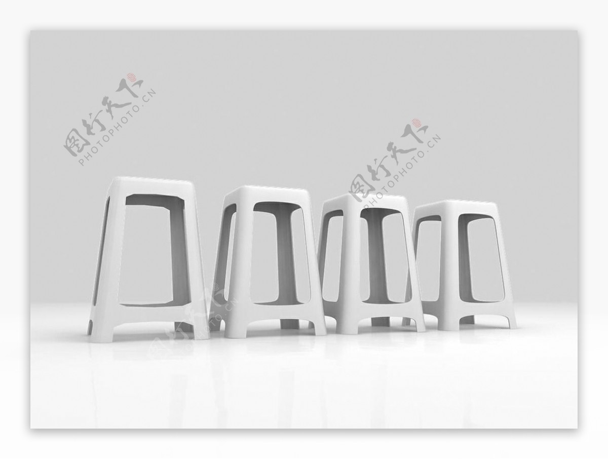 塑料凳子活动椅子会议塑料椅