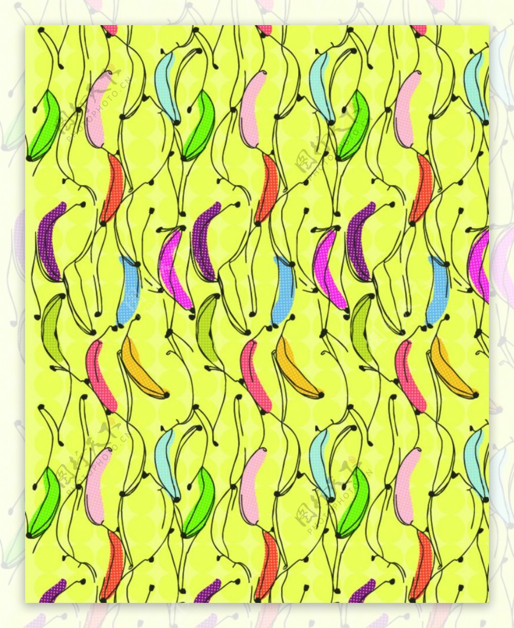 五彩香蕉
