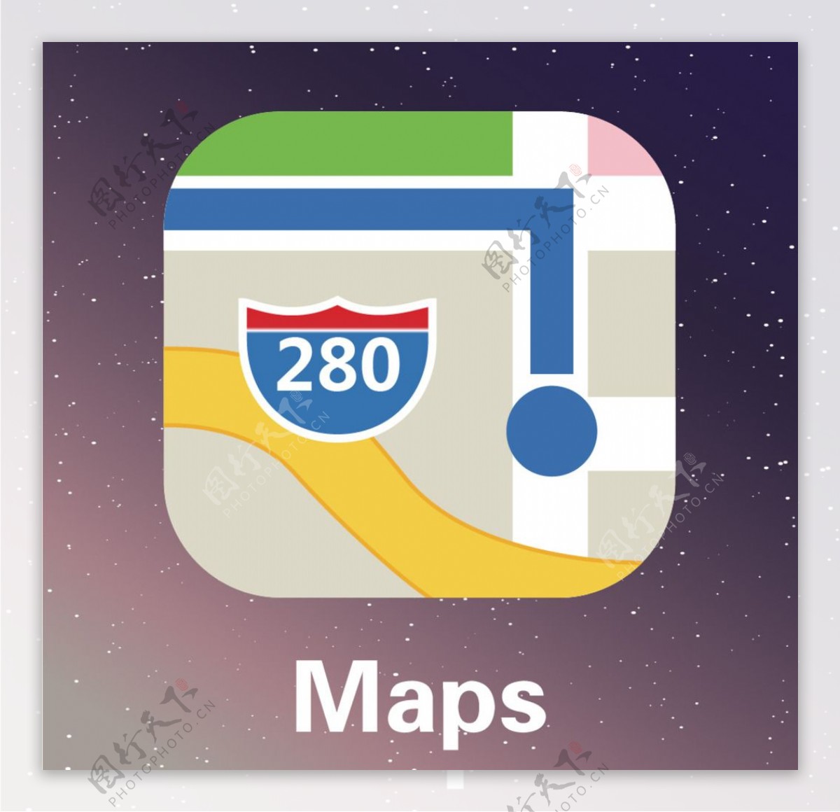iPhone地图UI图标
